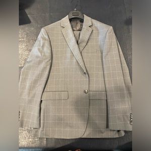 Slim fit male suit